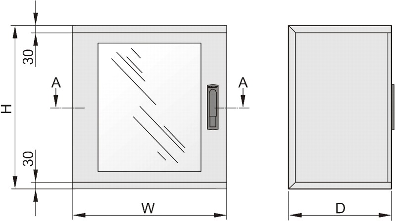 מארז 19 אינץ שרופ SCHROFF EPCASE ALUMINIUM
